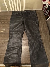 Milwaukee Leather LKL6790 Women's Classic 5 Pocket Black Casual Motorcycle Pants