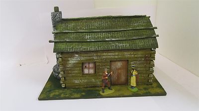 Old West, Cowboy, Blockhaus, 1583 zu 7cm, Wild West u.a., GMK World of Diorama