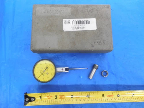 Mitutoyo 513-414E Quick-Set Dial Test Indicator, 0.05mm Range, 0.01mm Graduation
