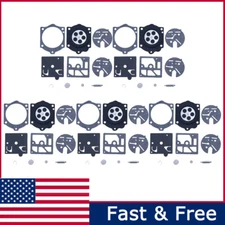 5 Set For Walbro K10-HDC Homelite ST160 ST180 Carburetor Carb Repair Rebuild Kit
