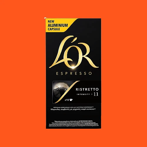 Capsules L'OR Espresso Café Ristretto 11 X10, capsule l or
