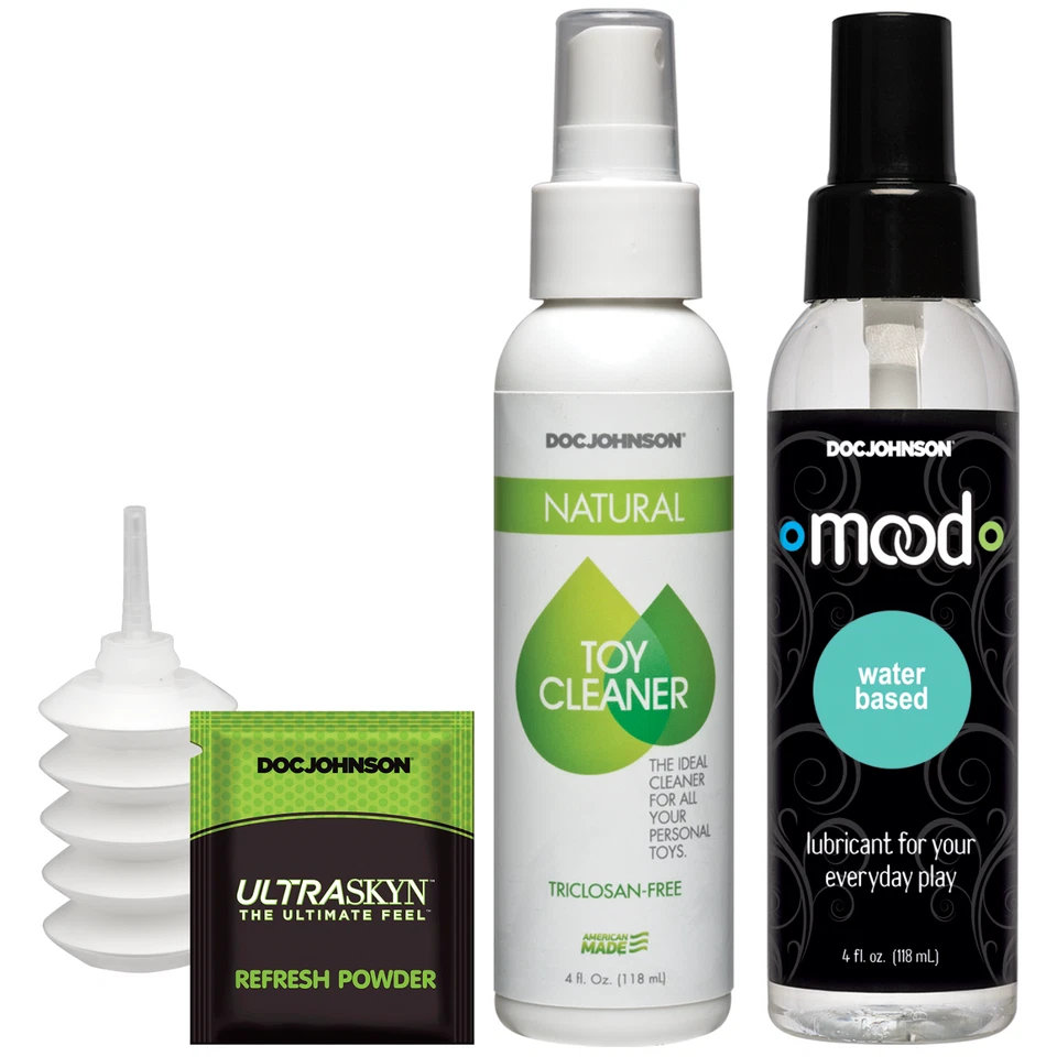 Vac-U-Lock Vibrating dual-density Ultraskyn Set with remote-control Chocolate - Image 3 of 4