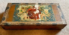 Vintage  Key West Bouquet Wood Cigar Box