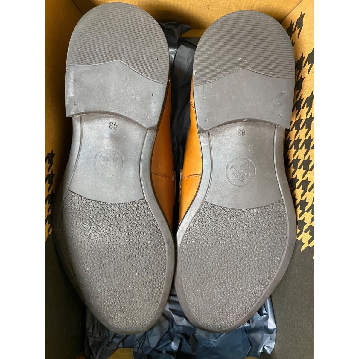 Thomas & Vine Men\'s Bishop Leather Memory Foam Loafers Cognac 10.5M Pre-Owned To Boot New York Lowell Loafer sz 11 11 (44) | Mercari main image 4