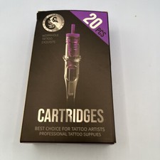 Wormhole Tattoo Cartridge Needles 20Pcs Mixed Sizes 3RL 5RL 5RM 7RM Disposable
