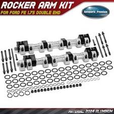 2024 Aluminum Shaft Mount Rocker Arms For Ford Fe 352-428 1.75 Ratio Double End