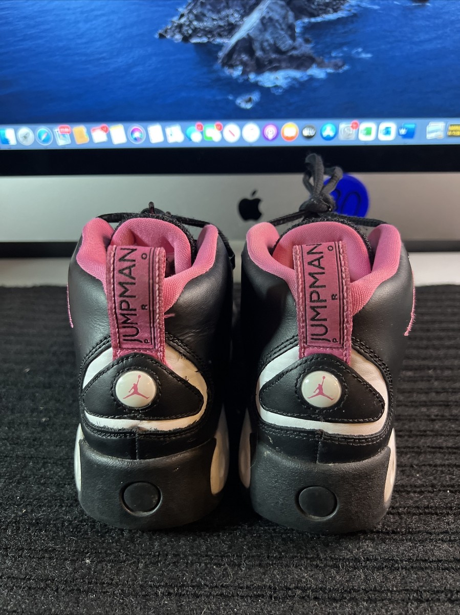 Size 4.5 (GS) - Jordan Jumpman Pro Mid Black Pinksicle for sale