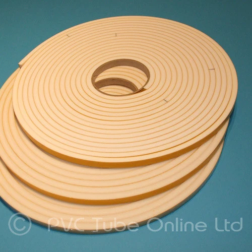 White Single Sided Adhesive Foam Tape Draught Draft Excluder 8mm by 10mm Wide