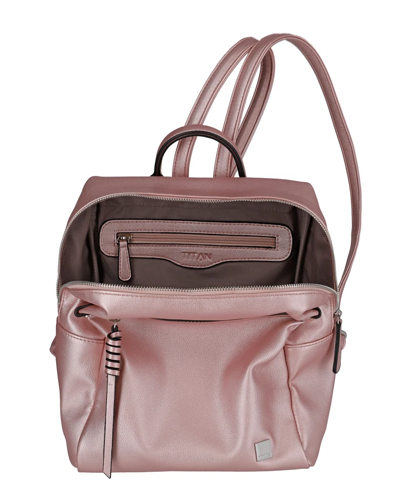 Titan Rucksack Spotlight Zip Metallic Cityrucksack Fashionrucksack Reiserucksack - Bild 4 von 4