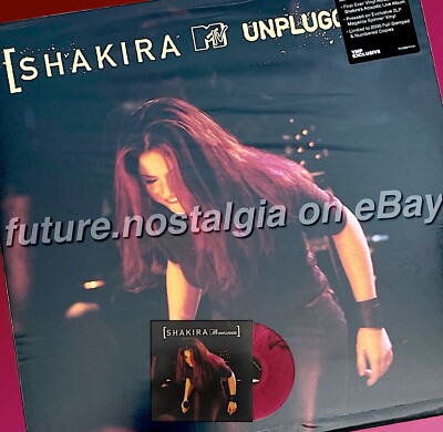 Shakira MTV Unplugged 2021 VMP Limited Magenta Vinyl 2LP Album