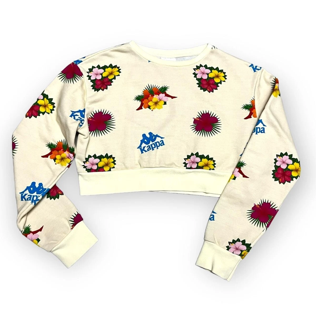 Floral hotsell sleeve sweatshirt