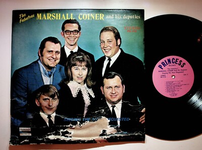 Marshall Coiner The Fabulous & His Deputies Most Requested Vinyl LP Record
