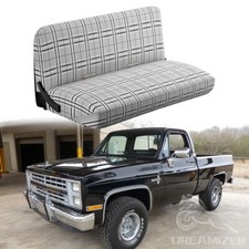 Saddle Blanket Bench Seat Cover Grey Fits Chevrolet Ck 10 20 30 40 70 1961-1986 Saddle Blanket Bench Seat Cover Grey Fits Chevrolet Ck 10 20 30 40 70 1961-1986