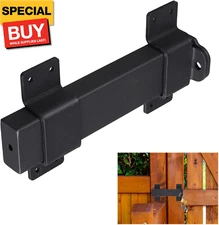 7.5" Heavy Duty Security Slide Latch Lock,with Padlock Hole Adjustable Gate Latc