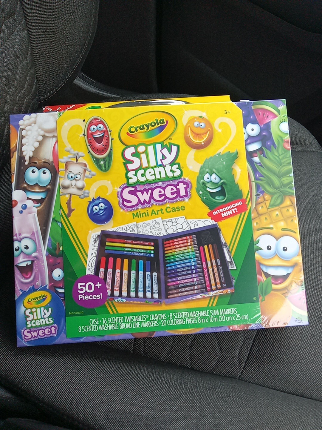 Crayola Silly Scents SWEET 50+ pc. Mini Art Case: Crayons/Ma