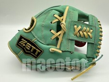 ZETT Special Pro Order 11.5" Infield Baseball Glove Mint Green Cream RHT NPB New