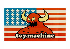 Toy Machine American Monster Skateboard Sticker 5"