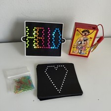 Mini Game Lot Lite Brite Operation Works Pegs Paper Hasbro Tweezers Travel Doll
