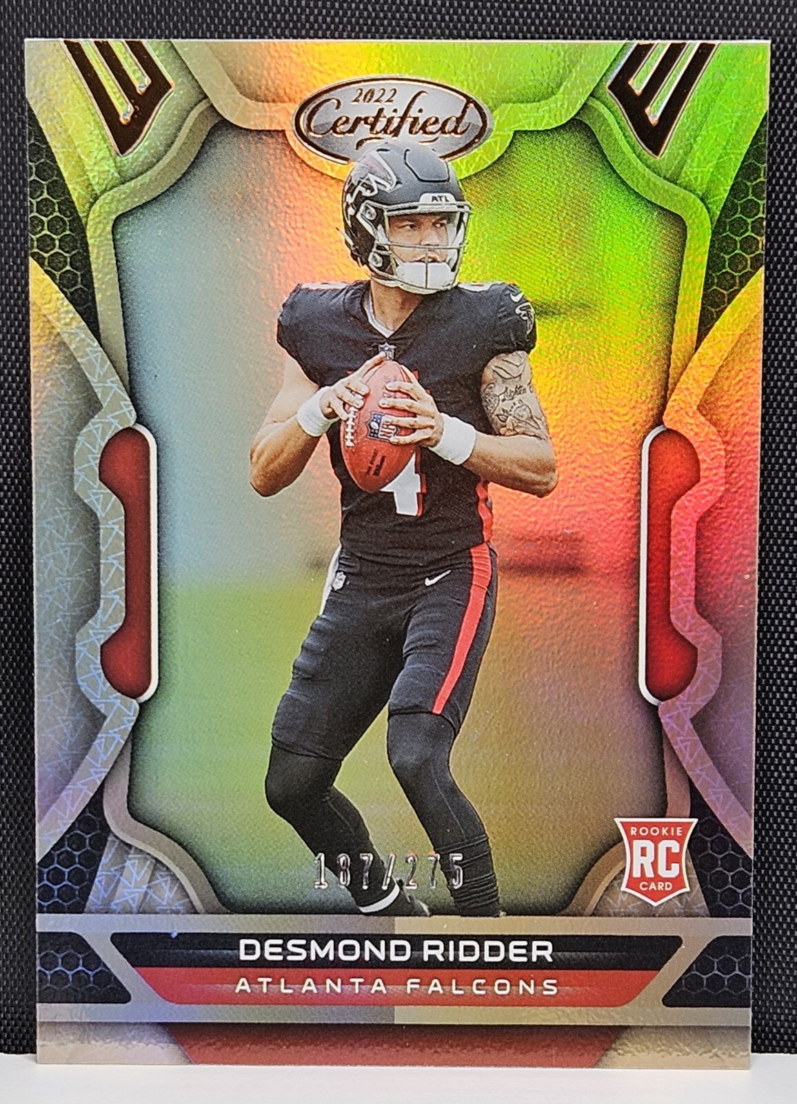 2022 Panini Certified Desmond Ridder SP #/275 Holo #105 -Falcons