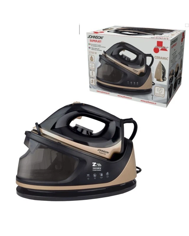 Johnson SuperJet Ferro da Stiro a Vapore 2700W piastra in ceramica - Rotex - Immagine 3 di 3