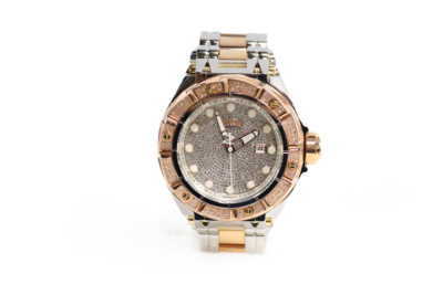 INVICTA Ripsaw Men 52.7mm Stainless Steel + Diamond Gold + Rose Gold + Steel