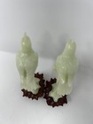 Chinese Vintage Antique Reproduction 7 (H) 1 Pair Nephrite Jade Carving MD926 — photo 6