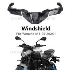 Windshield Bracket HandGuards Protector Guard Kit For Yamaha MT-07 2025-UP
