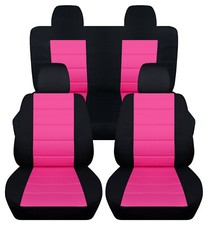 Frontback Car Seat Covers Black-hot Pink Fits Jeep Compasspatriot 2007-2017 Frontback Car Seat Covers Black-hot Pink Fits Jeep Compasspatriot 2007-2017