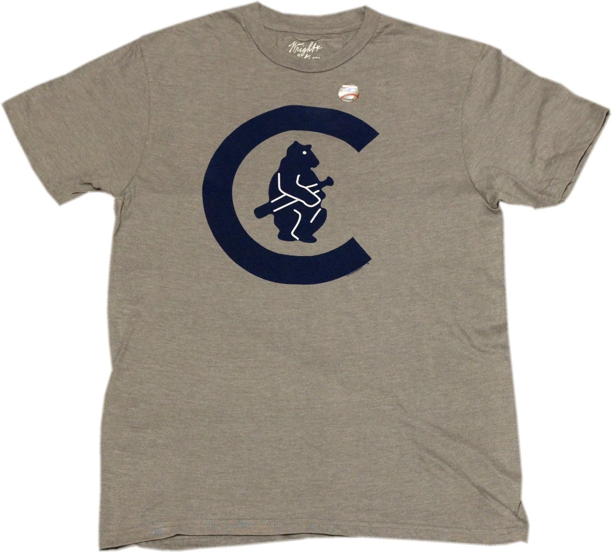 Chicago Cubs Cooperstown Collection 1914 Logo T-Shirt