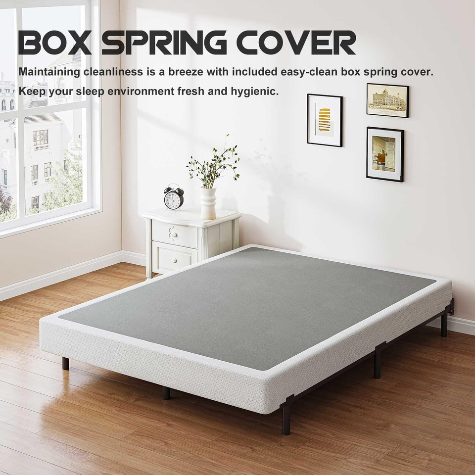 ZIYOO Twin XL Box Spring, Metal Box Springs, 7 Inch Mattress Foundation