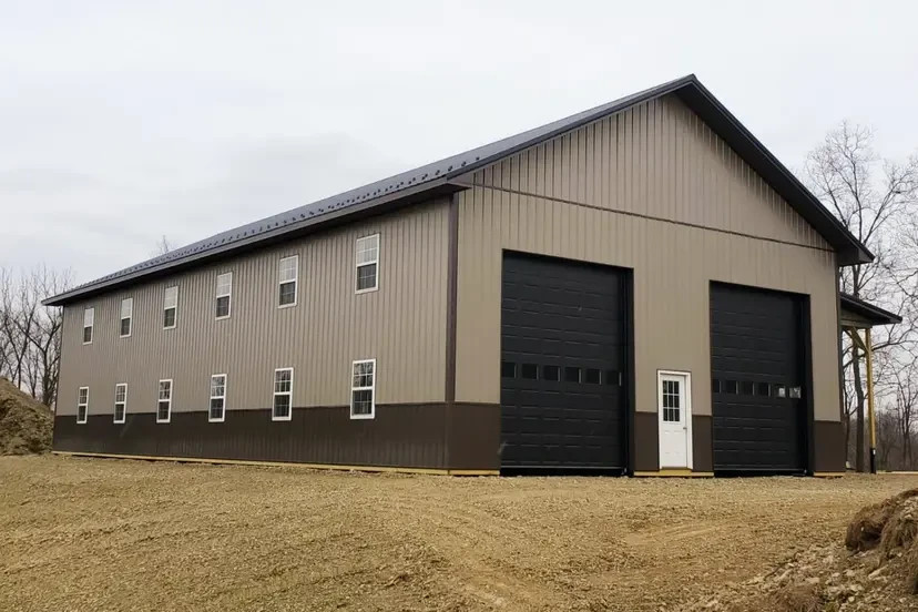30 X 40X 10' Galvanized  Garage, Metal Shed, Storage Building