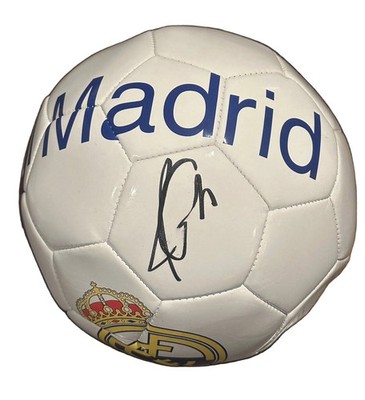 Rodrygo Autographed Real Madrid Soccer Ball JSA COA