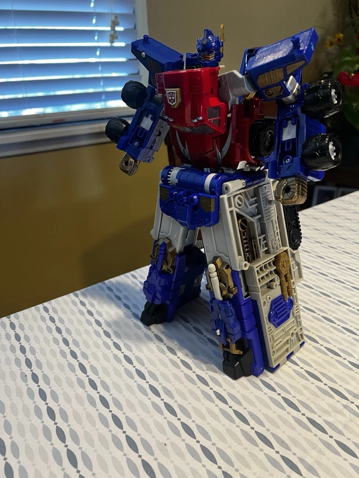 2002 Transformers Armada Super Class Optimus Prime Incomplete Foto 2 de 4