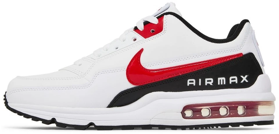 Nike Air Max LTD 3 White Red Black BV1171-100 Men's Size New - Image 3 of 4