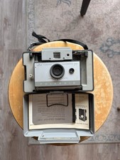 Polaroid Automatic 103 Land Gray Camera with Cold-Clip, Case, and Manual