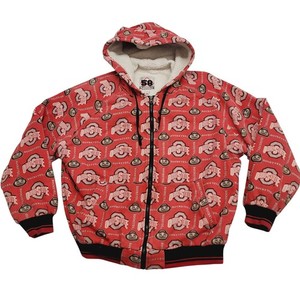 Ohio State University Brutus Hoodie - Official Licensed Pullover Sweatshirt