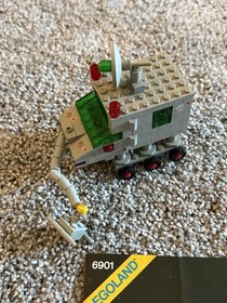 LEGO Space 6901 Mobile Lab Original Parts with Instructions Manual & Minifigures