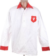 LIVERPOOL 1950'S AWAY FOOTBALL SHIRT TOFFS SIZE XL ADULT REISSUE