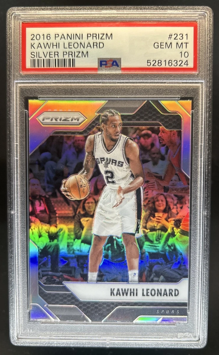 Kawhi Leonard Professional Sports Authenticator (PSA) Basketball