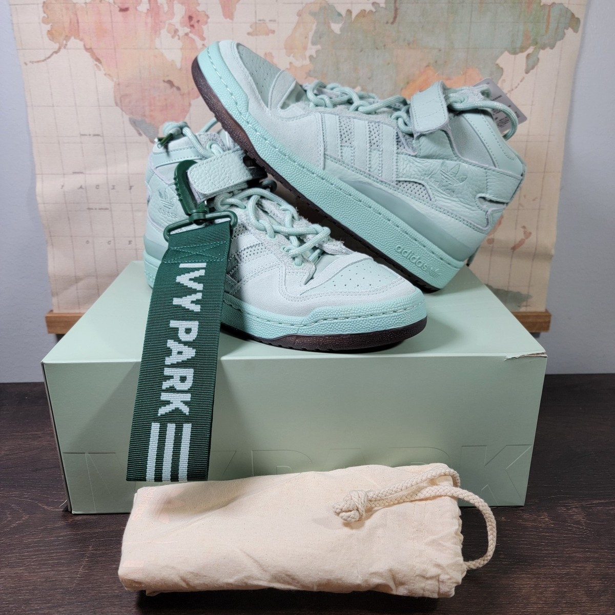 Adidas Forum Mid Beyonce Ivy Park Green Tint Men's Size