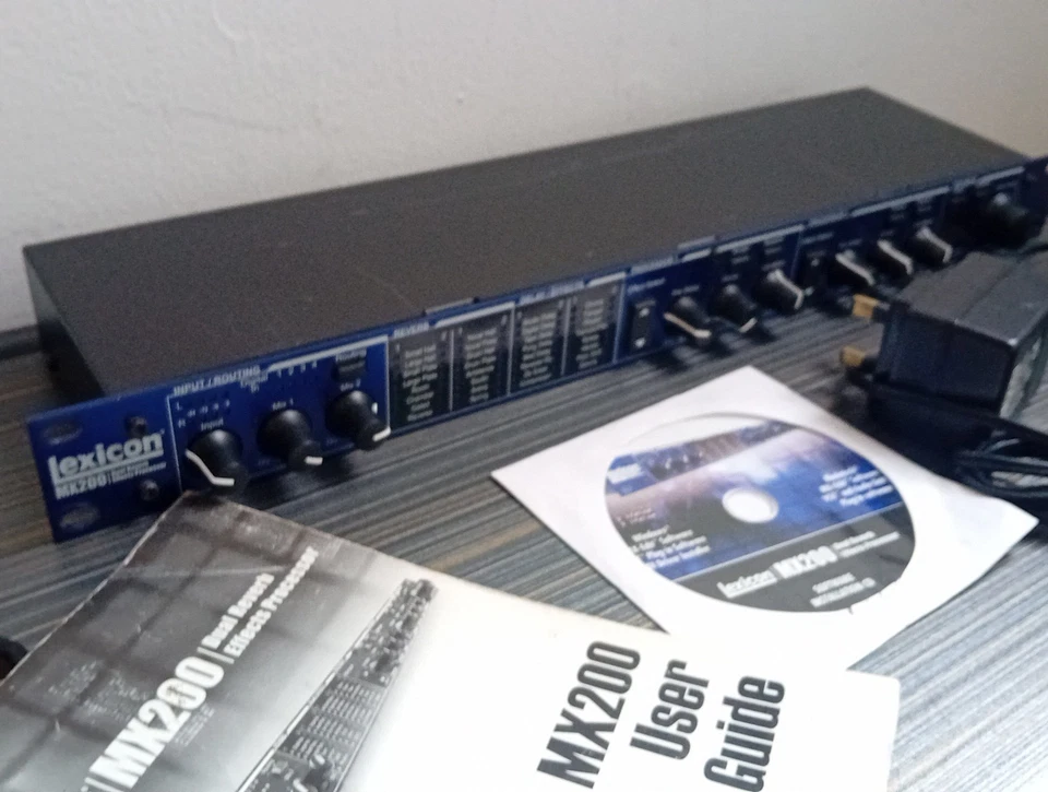 Lexicon MX200 Dual Reverb Effects Processor Live Use 19" 1U Rack Power Adapter - Image 2 of 4