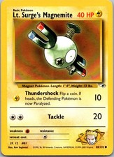Lt. Surge's Magnemite 080/132 - Gym Heroes - NM Pokemon TCG