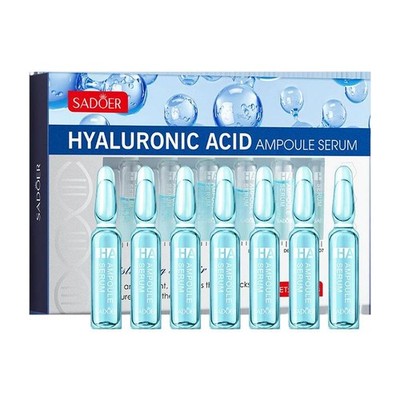 Acid Microneedle Serum, Hydrating Anti Aging Face Lift Ampoules Hyaluronic