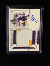 2024 Panini National Treasures JJ MCCARTHY #’d /99 Impressions Rookie Patch Auto