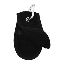 Golf Hanging Cleaning Cloth with Carabiner Hook Cleans Clubs Golf Towel