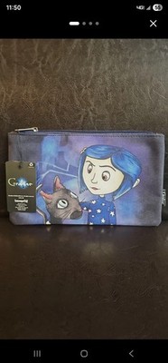 Loungefly Coraline Cosmetic Pencil Case Bag NWT