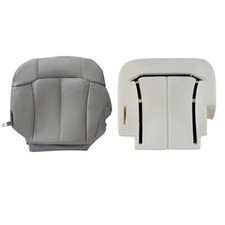 Driver Side Bottom Replacement Seat Cover  Bottm Foam Cushion 922/122 - Gray