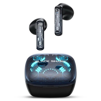 Black Shark True Wireless Gaming Earbuds Bluetooth 53 with Music Mode 30 HRS T15