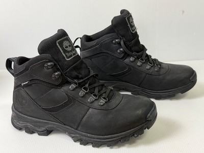 TIMBERLAND Mt Maddsen Hiking Boots Men's Size 10 Mid Waterproof Work Black 2731R