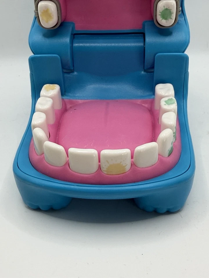 Battat Hipodoncista Dentista Niños Pequeños y Preescolares Aprendiendo a Cepillar Juguete Hipopótamo Foto 4 de 4